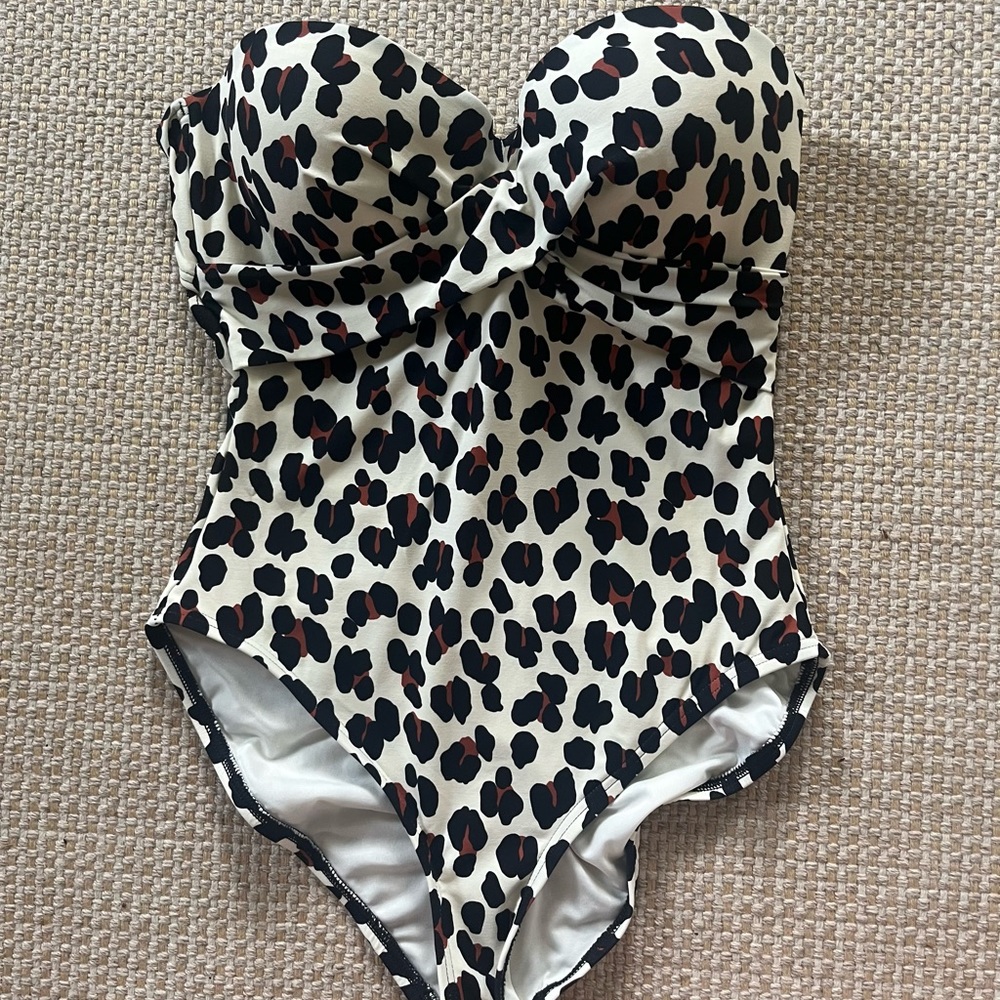 Kate Spade Strapless Bathing Suit M